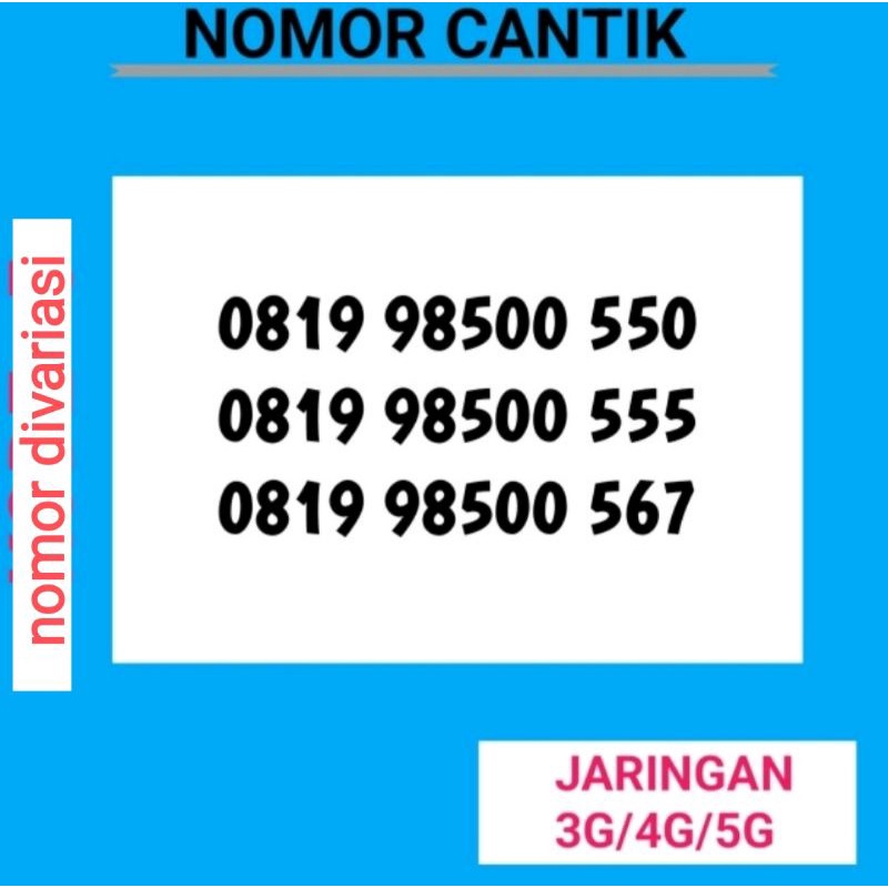 no cantik xl 0818