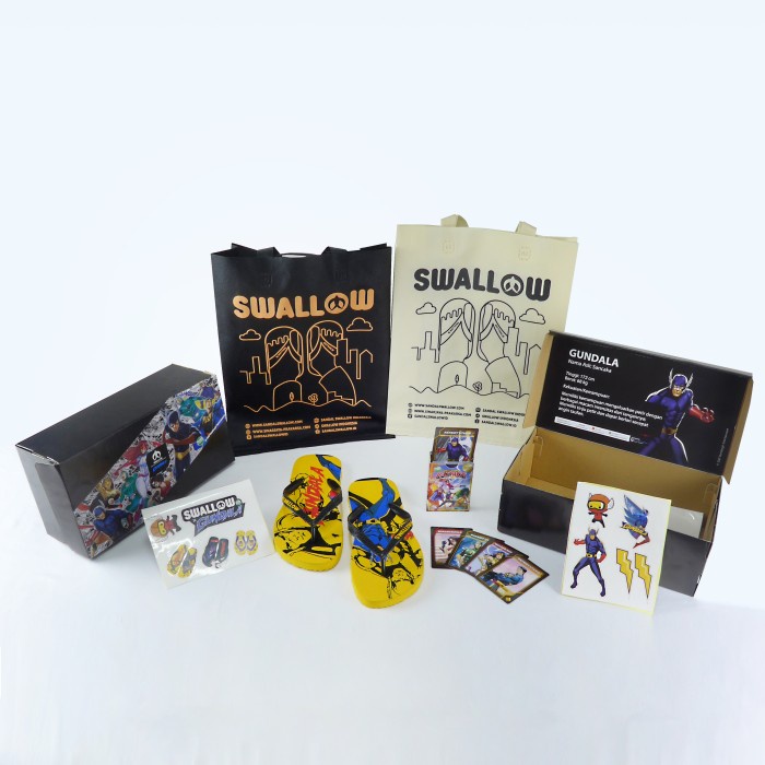 SALE Sandal Swallow x Gundala Bumilangit "Warrior"