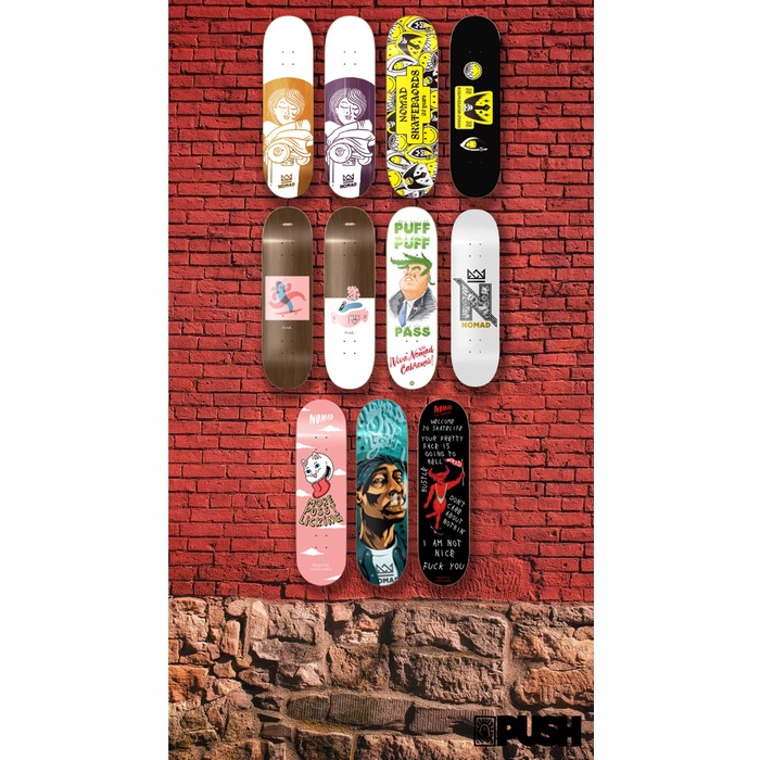 Terlaris Papan / Deck Nomad Skateboard