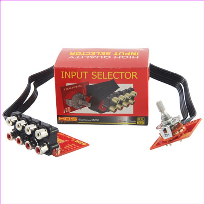 READY Kit Selektor Input Audio - Selektor Input Box Bell - Selektor Input