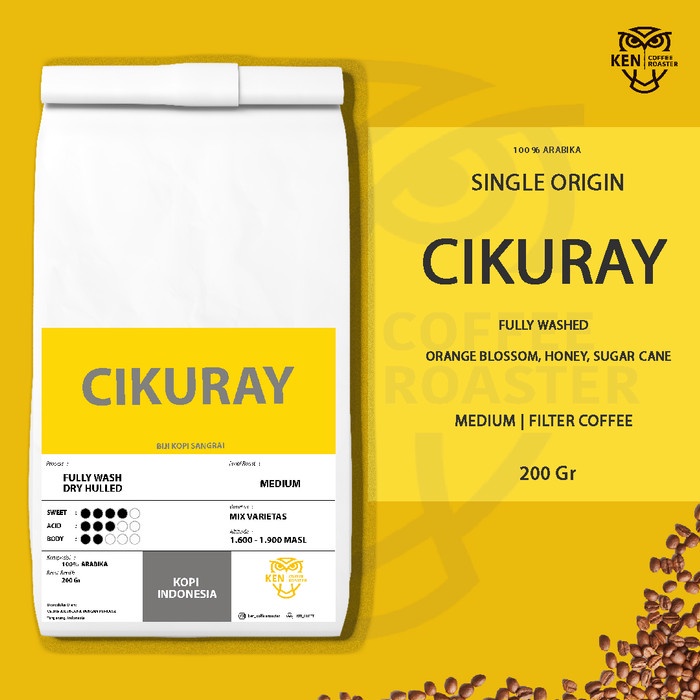 

Murah Ken Kopi Arabika Single Origin Cikuray Roast Bean 200Gr Limited