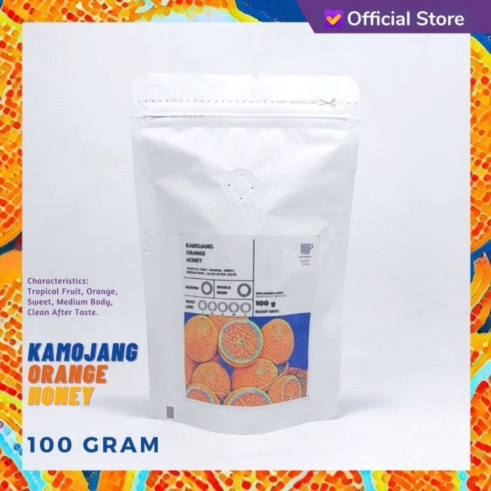 

Update Kopi Arabika Kamojang Orange Honey 100 Gram | Sutoyo Coffee Trendi