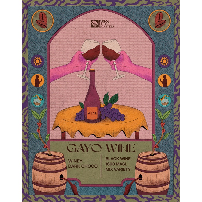 

Hari Ini Kopi Arabika Gayo Wine (200Gr) Single Origin Specialty Coffee Beans Bergaransi