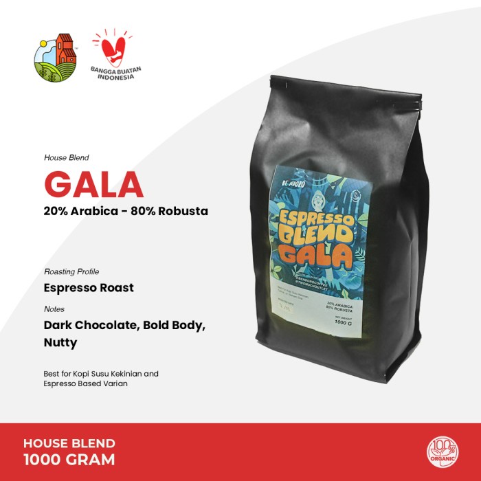 

Hari Ini Kopi Espresso Blend Gala 1 Kg Berkualitas