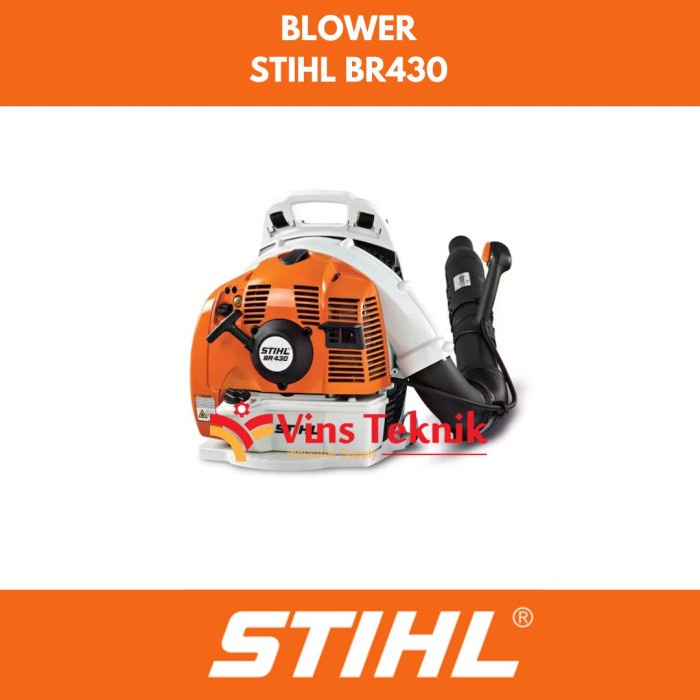 Terlaris Blowku Mesin Blower Bensin Stihl Br430 Stihl Blower Br 430