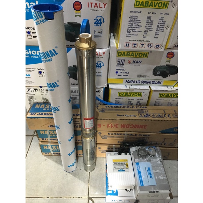 MESIN POMPA AIR SATELIT 3NASIONAL MCPUMP 1HP