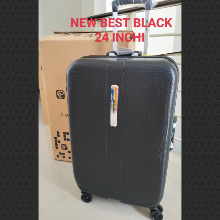 KOPER KABIN FIBER PRESIDENT 24 INCHI ORIGINAL TSA LOCK NON ZIPPER NEW