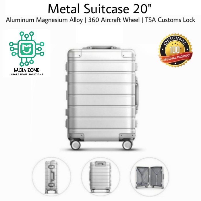 Terlaris Xiaomi Luggage Metal Suitcase 20 Inch Xiaomi Koper Travel Mijia 20Inch