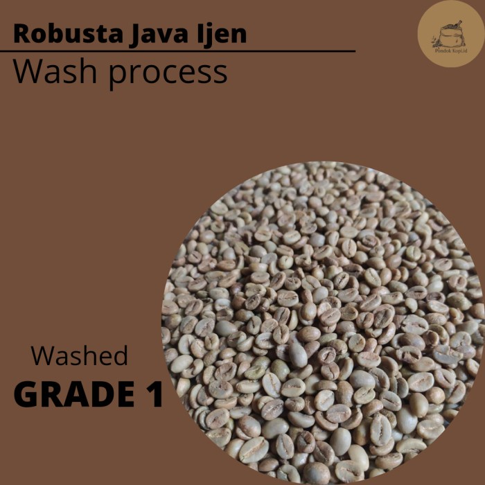 

Produk Unggulan Green Bean Robusta Java Ijen Grade 1 Diskon