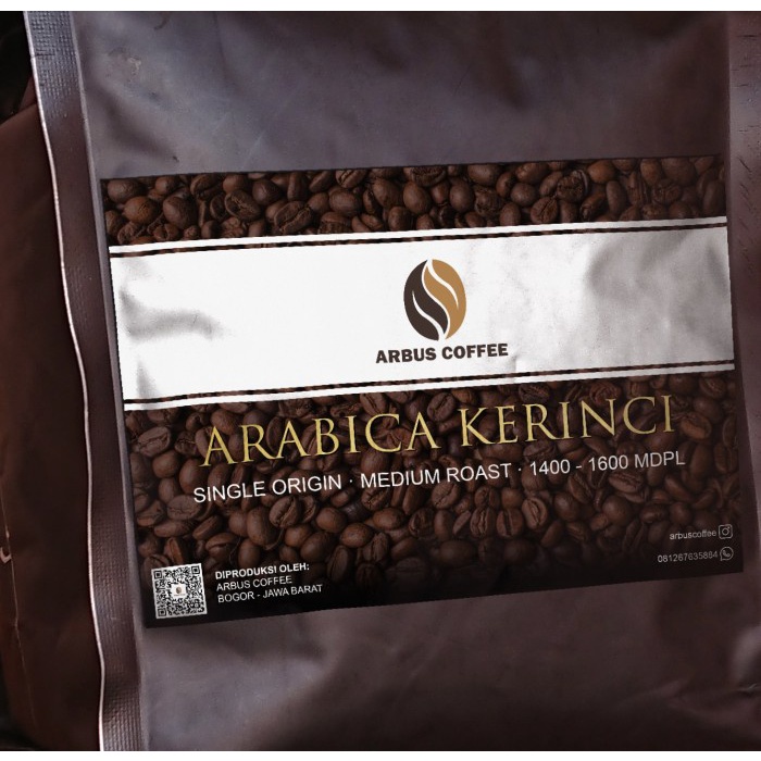 

Wow Roasted Bean Arabika Kerinci Kayu Aro 1Kg Grade 1 Sale!!!
