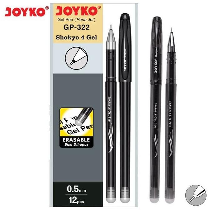 

$$$$] [1 PC] PULPEN GELPEN ERASABLE / PULPEN GELPEN HAPUS GP-322 JOYKO