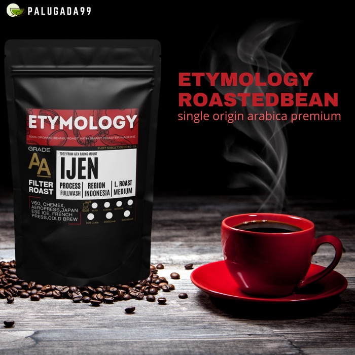 

Hot Sale Etymology Biji Kopi Premium Arabica Ijen Roasted Bean Bergaransi