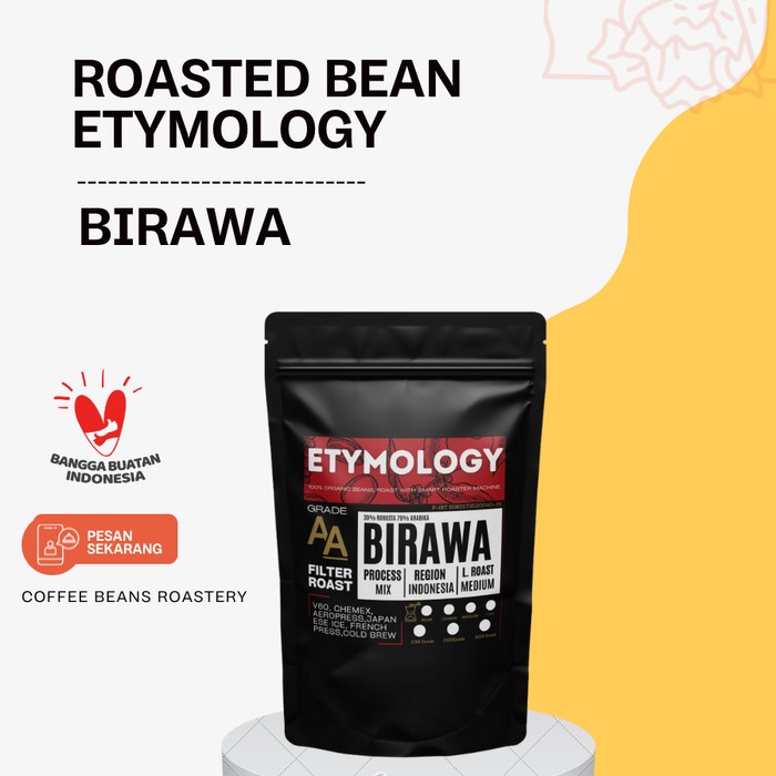 

Diskon Roasted Bean Etymology Biji Coffee Premium House Blend Birawa Bagus
