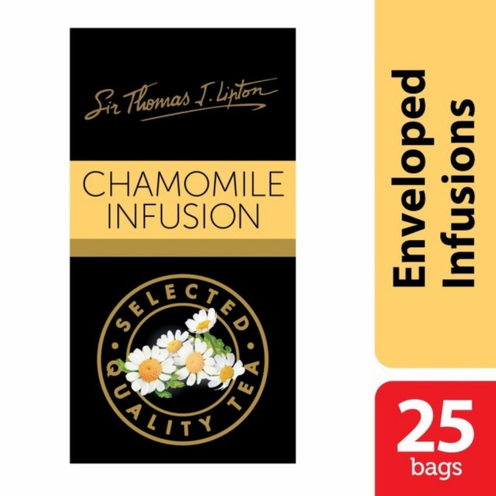 

Menakjubkan Lipton Chamomile Infusion Stl 25S/Teh Chamomile/Lipton Tea Berkualitas