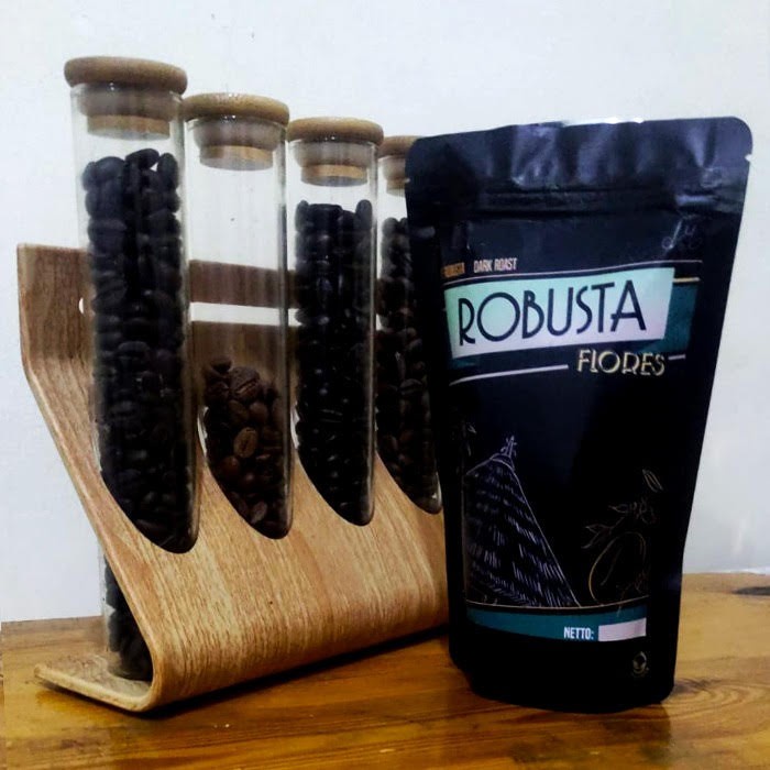 

Wow Roasted Coffee Beans, Flores, Fine Robusta Trendi