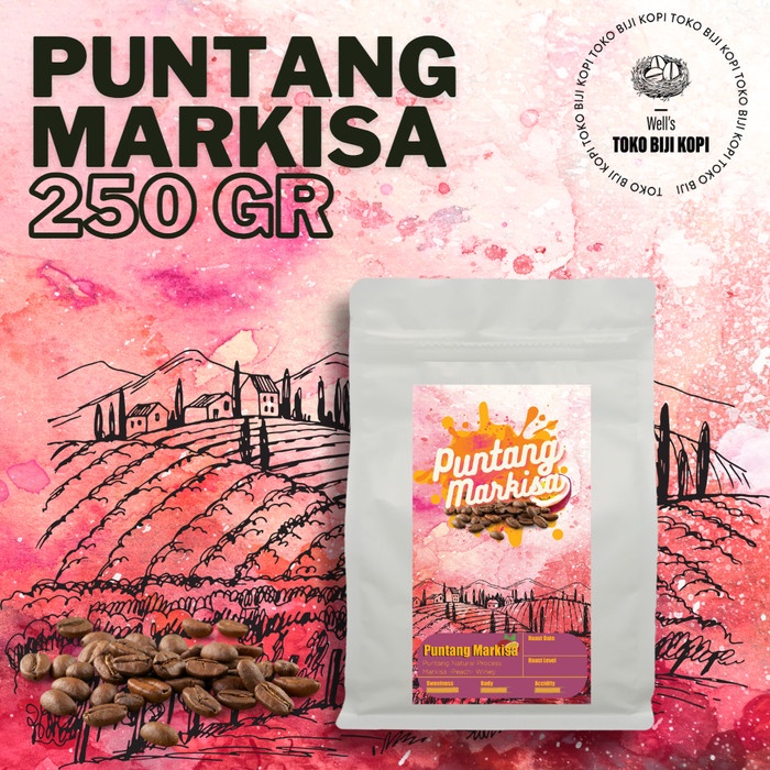 

Berkualitas Kopi Arabika Puntang Markisa Roasted Bean Coffee - 250 Gram Bagus