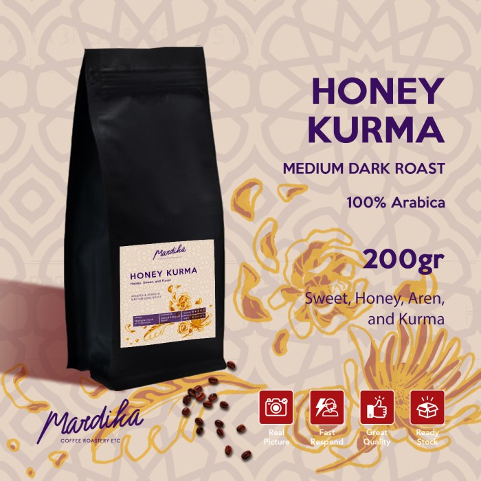 

Mudah Honey Kurma Kopi Arabica (Spesial Ramadhan) 100 & 200Gr Mardika Coffee Berkualitas