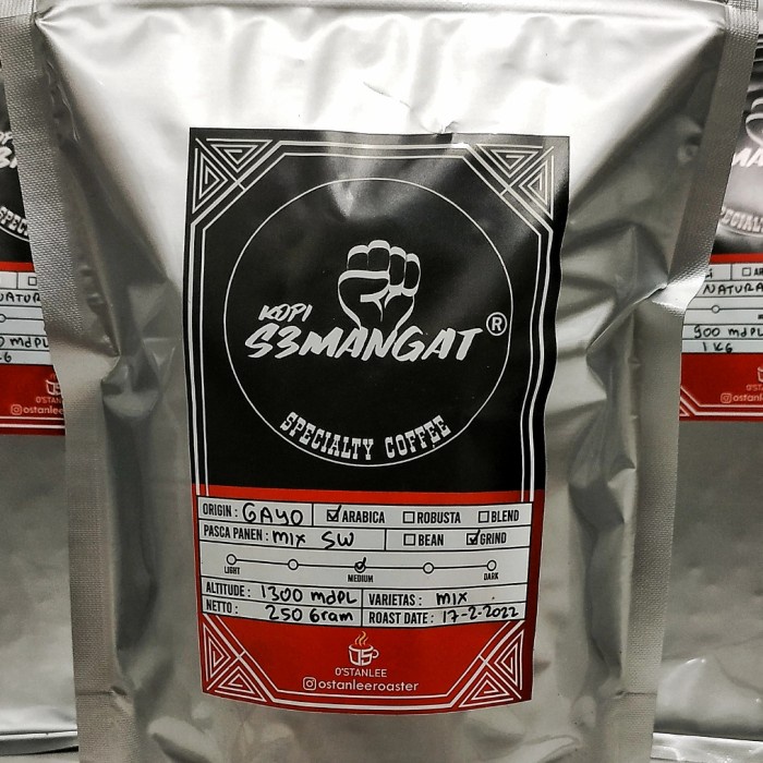 

Murah Kopi Arabika Gayo Aceh Roasted Bean Bagus