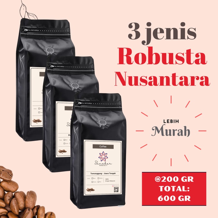 

Lucu Bundling Kopi Robusta Hampers Kado Gift Coffee Espresso Indonesia Murah