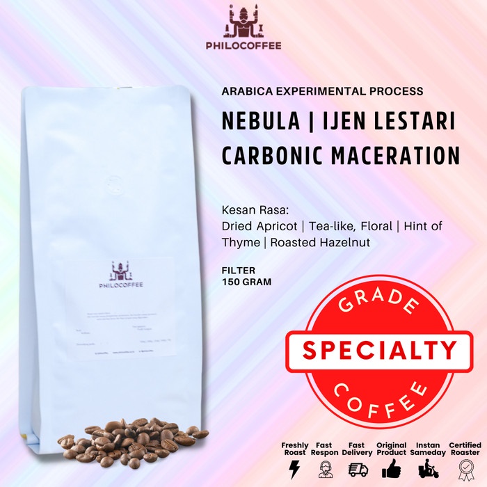 

Jual Nebula | Biji Kopi Ijen Lestari Carbonic Maceration 150G Diskon