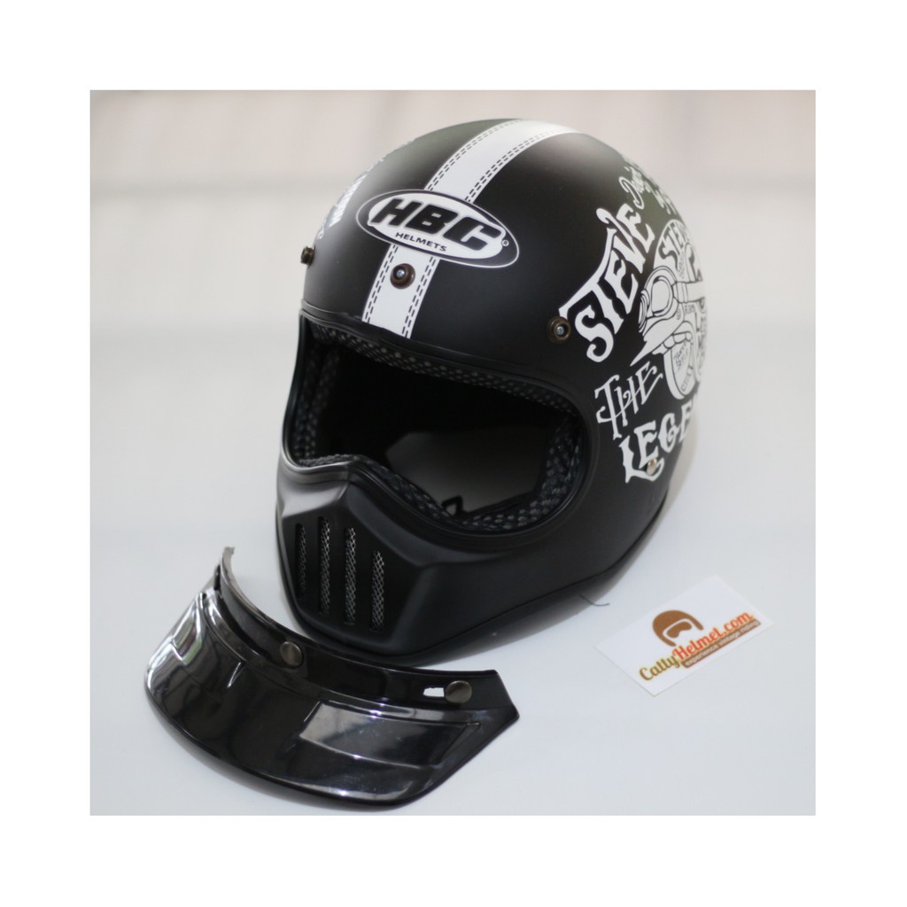 Cakil Hbc Motif - Helm Full Face