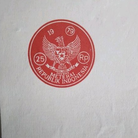 

kertas segel tahun 1979 original