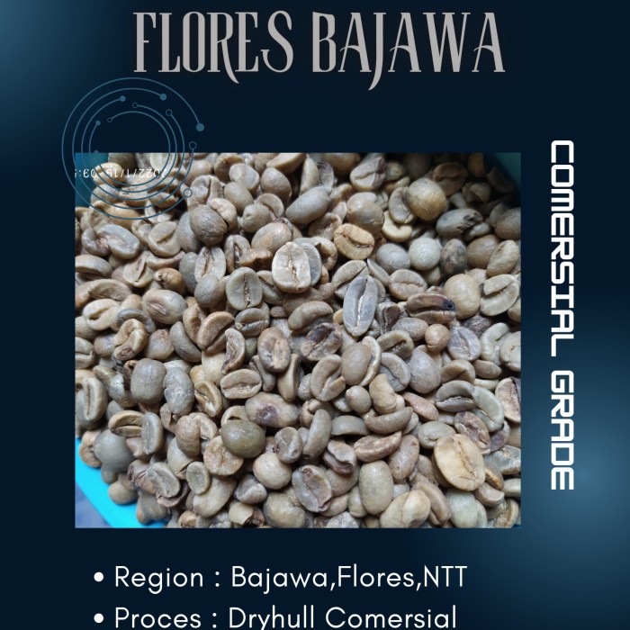 

Limited Arabica Flores Bajawa Komersial - Greenbean - Biji Kopi Arabika Promo