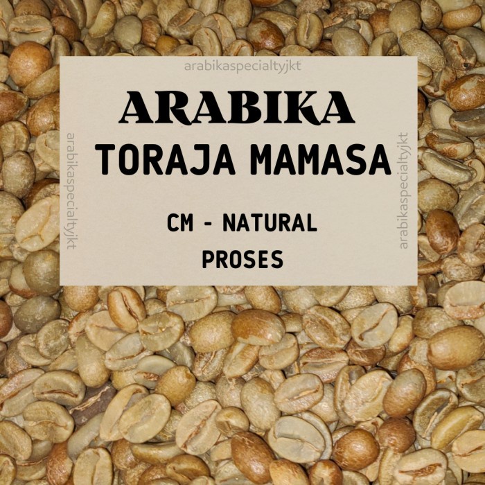 

Promo Bulan Ini Greenbean Arabika Toraja Mamasa Cm - Natural Terlaris