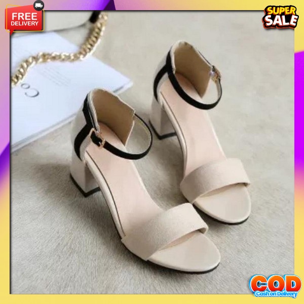 High Hils Premium Branded Highels Original Hils Kaca Haihils Wanita Hak Sedang Wnta Sepatu Kondangan