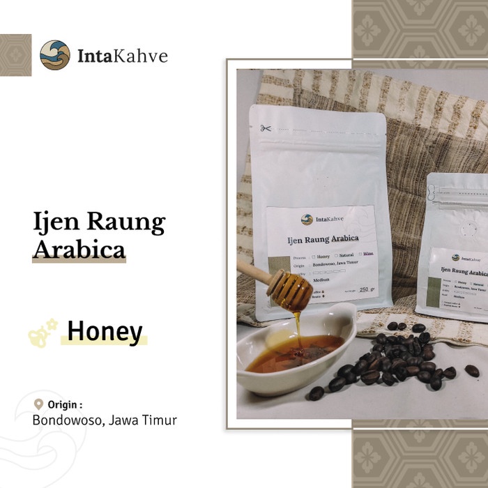 

Spesial Kopi Ijen Raung Arabica Honey (Single Origin - Grade 1) Bagus