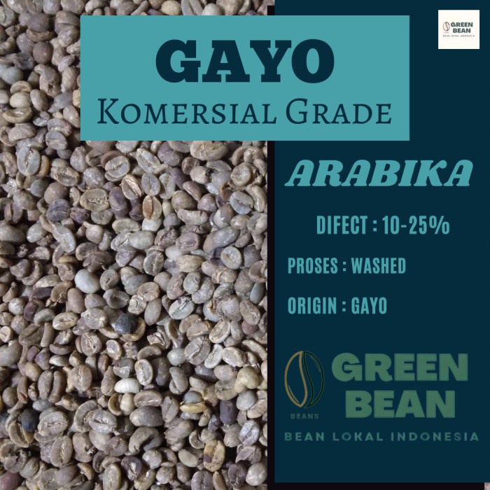 

Promo Green Bean / Biji Kopi Arabika Gayo Aceh - Komersial Grade Terbatas