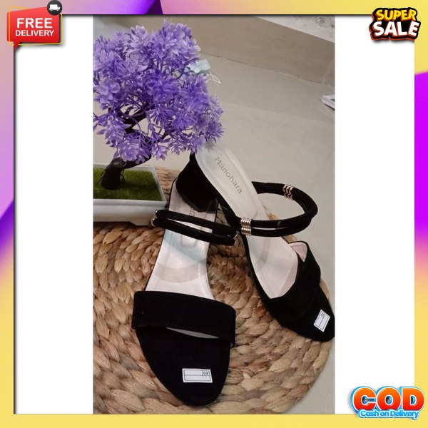 Termurah Hells Kerja Kantor Hells Terlaris Highheels Hak Tinggi Transparan 2023 Kekinian Haihil Rema