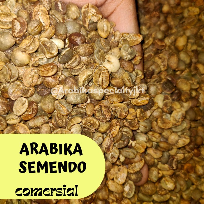 Berkualitas Green Bean Arabika Semendo - Commercial Proses Hot Sale