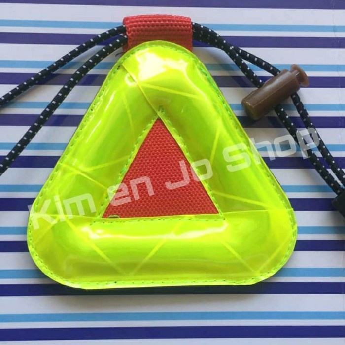 Terlaris Mini Triangle Reflector Sepeda