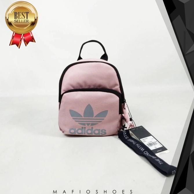 TAS ADIDAS BACKPACK MINI PINK/TAS ADIDAS/TAS RANSEL/TAS JALAN/TAS CEWE