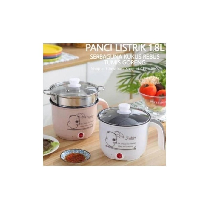 PANCI LISTRIK SERBAGUNA/MULTIFUNGSI ELEKTRIK COOKER 1.8 LITER