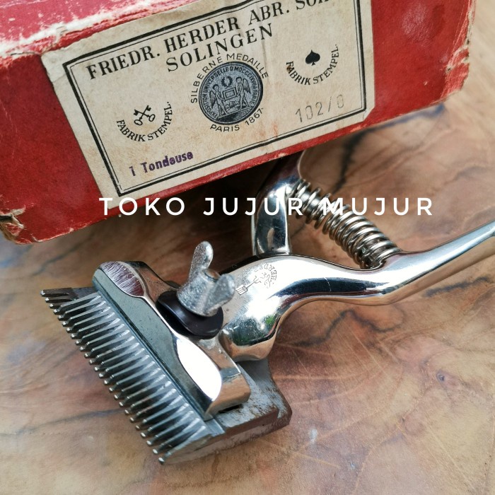 HAIR CLIPPER F. HERDER GUNTING RAMBUT KODOK NOS ORI MADE IN GERMANY