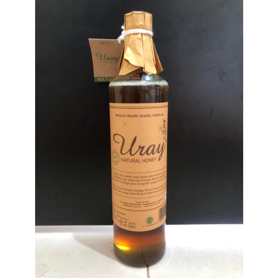 

Uray Natural Honey Botol Besar/ Raw Honey Natural/ Madu 875G