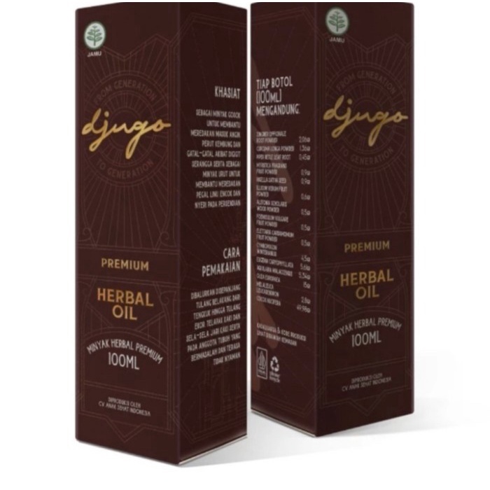 Minyak Djugo Herbal Premium Oil