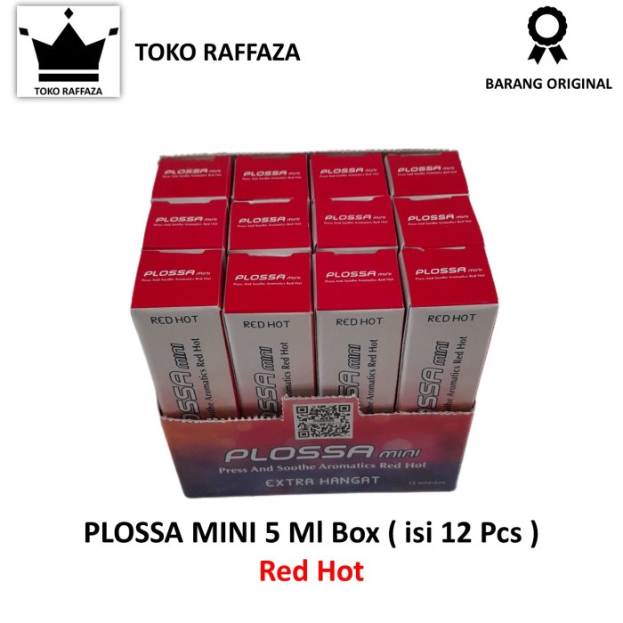 Minyak Angin Plossa Mini Box isi 12
