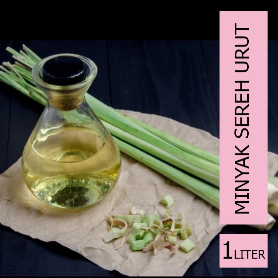 1 liter MINYAK SEREH WANGI MINYAK URUT SEREH WANGI - Harum dan Hangat