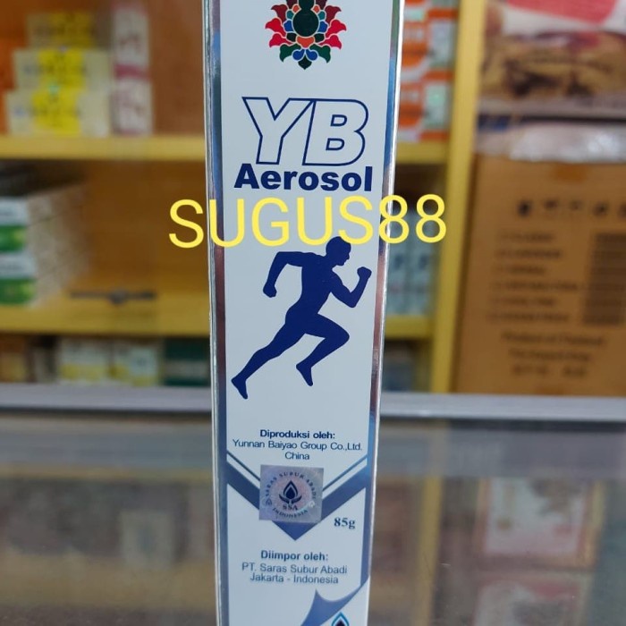 YB Aerosol 85gr(Spray obat rematik,keseleo)