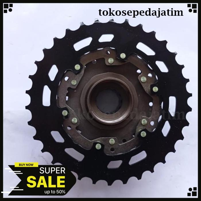 FREEWHEEL 7 SPEED MEGARANGE SHIMANO EKSLUSIF 