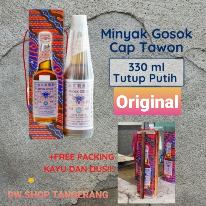 Minyak Tawon Makassar tutup putih