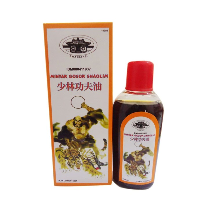MINYAK GOSOK SHAOLIM obat gosok rematik - sakit otot - sakit pinggang