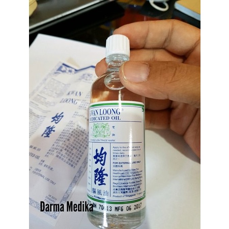Minyak Angin KWAN LOONG produk dari Singapore