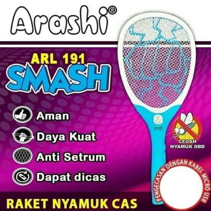 ] raket nyamuk arashi