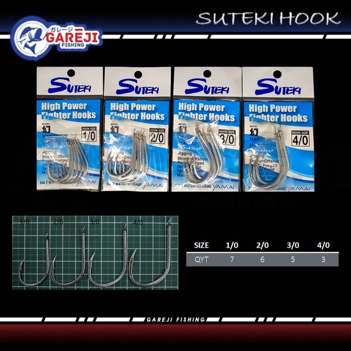 Bestseller Kail Pancing Suteki Hook High Power Fighter Hooks