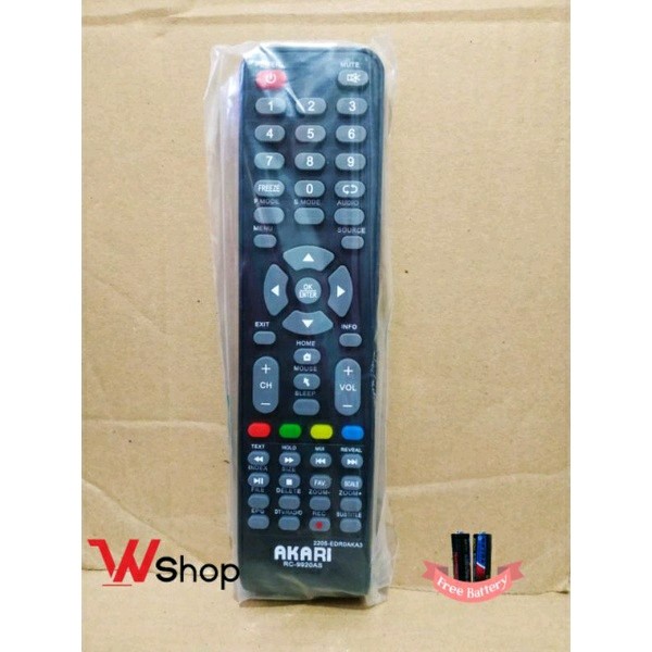 Terlaris Remot Remote Tv Lcd Led Akari Original