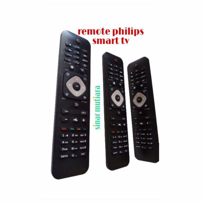 Remot Tv Lcd Led Philips Smart Tv Digital Tv